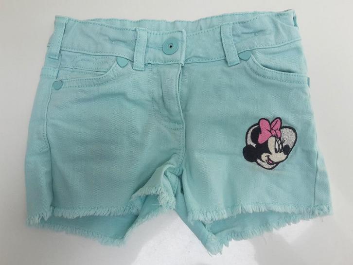 Jeans shortje Minnie Mouse, C&A, maat 104, als nieuw, Kinderen en Baby's, Kinderkleding | Maat 104, Zo goed als nieuw, Meisje