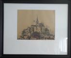 Mont St Michel, Antiquités & Art, Art | Dessins & Photographie, Enlèvement ou Envoi