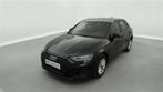 Audi A3 30 TFSI Attraction NAVI / FULL LED / CLIM (bj 2023), Auto's, Audi, Stof, Gebruikt, 109 g/km, Zwart