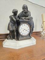 Horloge en bronze antique, Enlèvement