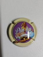 Een champagne capsule een vrouw die reklame maakt kleur vers, Ophalen, Zo goed als nieuw