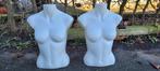 2 vintage 90s mannequins vrouw torsos met staand mogelijk, Antiek en Kunst, Ophalen