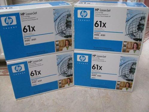 4 nieuwe toners HP C8061X (HP 61X) voor HP 4100-4101 serie, Computers en Software, Printerbenodigdheden, Nieuw, Toner, Ophalen of Verzenden