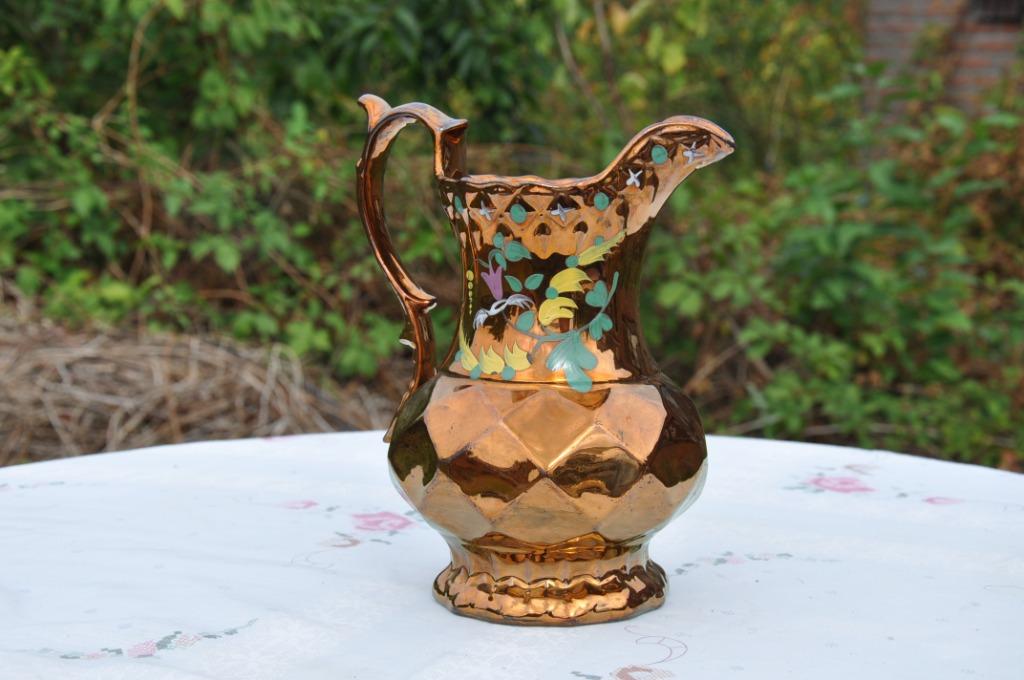 §  pichet faience jersey avec facette (7), Antiquités & Art, Enlèvement ou Envoi