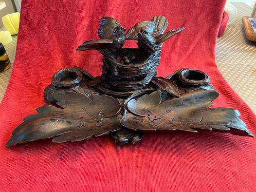 Zwarte Woud inktset, 19de eeuw, Antiek en Kunst, Curiosa en Brocante, Ophalen