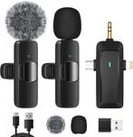 Draadloze lavalier-microfoon voor iPhone/Android-telefoon/ca, Verzenden, Nieuw, Overige typen, Draadloos