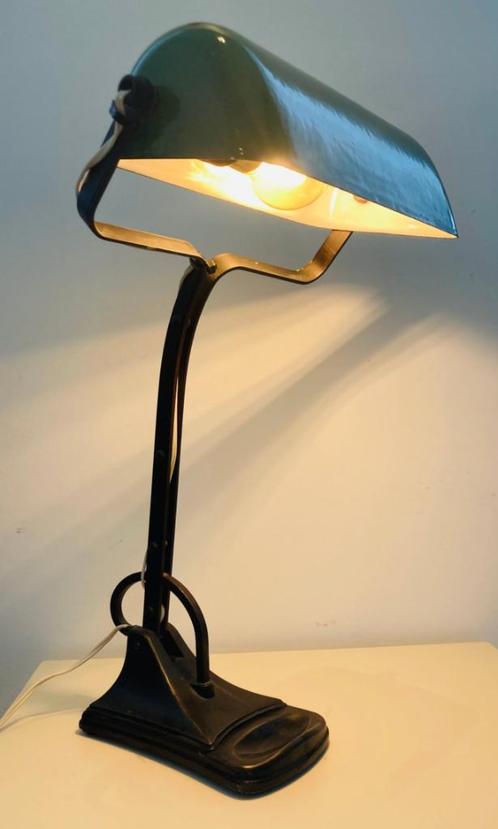 HORAX - duitse art deco bureaulamp - 1930 - metaal Prachtige, Antiek en Kunst, Antiek | Verlichting, Ophalen of Verzenden