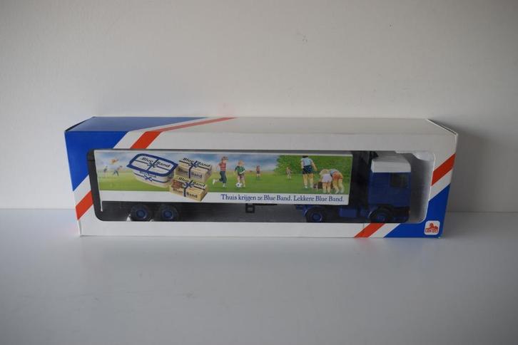 TE KOOP LION TOYS DAF 95 350Ati BLUE BAND, Hobby en Vrije tijd, Modelauto's | 1:50, Zo goed als nieuw, Bus of Vrachtwagen, Lion Toys