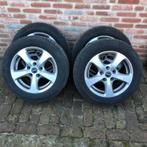 Borbet velgen met winterbanden Semperit, 16 inch, Banden en Velgen, 205 mm, Winterbanden