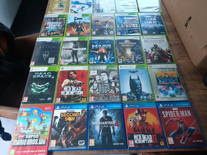 Groot lot games & consoles, Games en Spelcomputers, Games | Xbox 360, Zo goed als nieuw, Ophalen