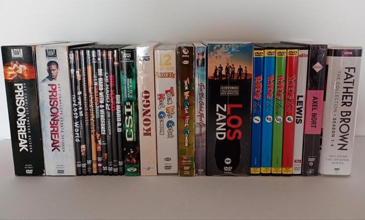 Opruiming diverse tv series-films, goedkope snelverkoop, Cd's en Dvd's, Dvd's | Tv en Series, Verzenden