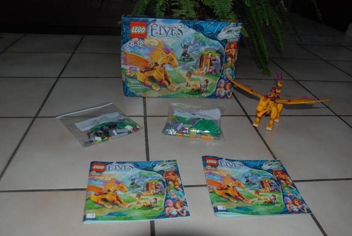 LEGO Elves Zonya Cave - 41175 Zeer goede staat!, Kinderen en Baby's, Speelgoed | Duplo en Lego, Zo goed als nieuw, Lego, Complete set