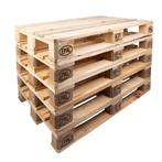 4 GRATIS europaletten (vernist), Ophalen, Zo goed als nieuw, Minder dan 200 cm, Pallet