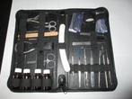 voet - hand verzorgingsset , manicure pedicure set in etui ,, Ophalen of Verzenden, Gebruikt, Overige typen
