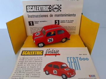 Scalextric Vintage Seat 600 Ref Nr 8333 beschikbaar voor biedingen