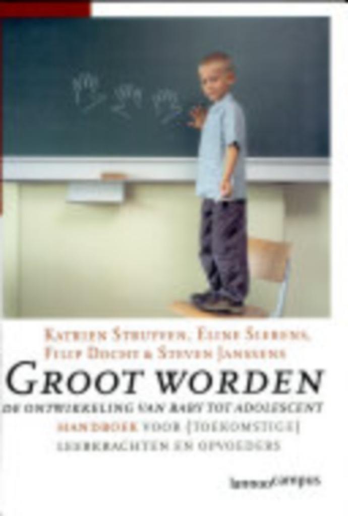 Groot worden de ontwikkeling van baby tot adolescent, Boeken, Zwangerschap en Opvoeding, Zo goed als nieuw, Ophalen of Verzenden