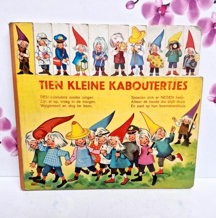 💛 Boek: Tien kleine kaboutertjes, Livres, Livres pour enfants | 4 ans et plus, Utilisé, Fiction général, Garçon ou Fille, Livre de lecture