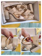 Chaussures talon femme taille 36 GEOX, Geox, Beige, Chaussures à haut talons, Enlèvement