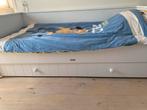 Eenpersoonsbed Bopita met opberglade , matras, Ophalen, Gebruikt, Lattenbodem