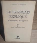 Livre le français explique, Livres, Langue | Français, Utilisé, Enlèvement ou Envoi