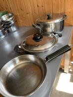 kookpot en braadpan Lagostina, Inox, Gebruikt, Keramische plaat, Ophalen
