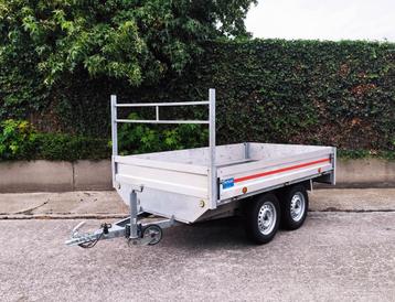 Plateau dubbelasser 750kg 158x260cm topokkasie  beschikbaar voor biedingen