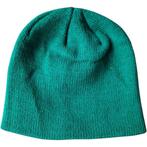 Effen kinder winter muts groen one size, Kinderen en Baby's, Kinderkleding | Mutsen, Sjaals en Handschoenen, Verzenden, Nieuw