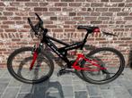 Mountainbike 21 vitessen en volledig geveerd in goede staat, Gebruikt, 57 cm of meer, Ophalen, Overige merken