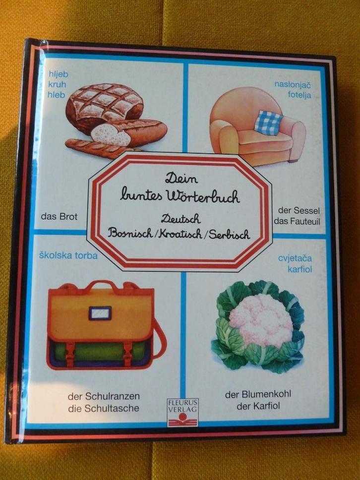Dein buntes Wörterbuch Deutsch-Bosnisch / Kroatisch / Serbis, Boeken, Taal | Overige Talen, Nieuw, Non-fictie, Ophalen