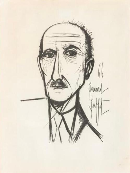 Gravure Bernard Buffet, Antiek en Kunst, Kunst | Etsen en Gravures, Verzenden