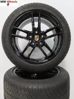 Originele Porsche 19 inch velgen Panamera winterbanden zwart, Pneus et Jantes, Pneus hiver, 255 mm, Enlèvement ou Envoi