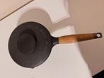 kookpan met deksel - 16 cm, Ophalen, Gebruikt, Koekenpan of Braadpan