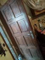 Porte pleine avec serrure, Gebruikt, Overige typen, 150 tot 225 cm, Hout