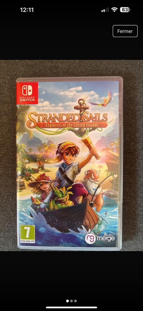 jeux switch stranded sails:explorers of the cursed., Games en Spelcomputers, Games | Nintendo Switch, Zo goed als nieuw, Ophalen of Verzenden