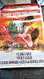 Poster Gone with the wind., Ophalen of Verzenden