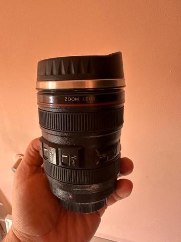Drinkbeker canon lens beschikbaar voor biedingen