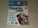 Nouveau logiciel étiquettes CD/DVD, Informatique & Logiciels, Enlèvement ou Envoi, Neuf, Windows