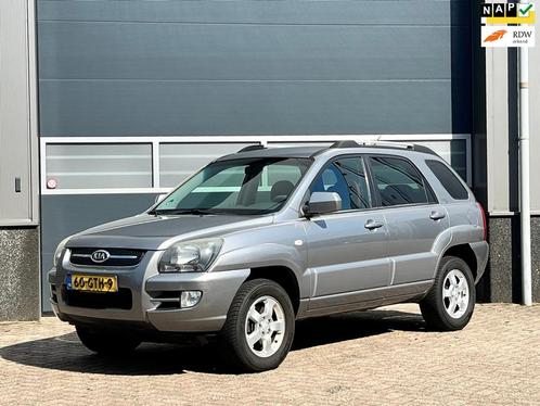 Kia Sportage 2.0 CVVT X-ception bj.2008 Leder|Trekhaak|Cc|Na, Auto's, Kia, Sportage, ABS, Airbags, Boordcomputer, Centrale vergrendeling