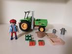 PLaymobil tractor met laadbak - compleet, Kinderen en Baby's, Ophalen of Verzenden, Zo goed als nieuw, Complete set
