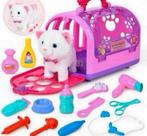 Kind kinderen speelgoed set Kat geluid huisdier verzorgen 3+, Ophalen of Verzenden, Nieuw, Poes