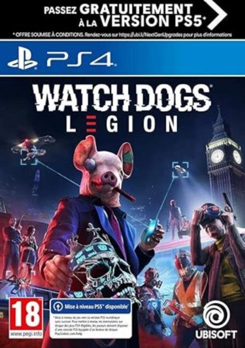 Watch Dogs Legion PS4 GRATIS LEVERING, Games en Spelcomputers, Games | Sony PlayStation 4, Nieuw, Avontuur en Actie, 3 spelers of meer