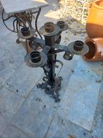 Aluminium  kandelaar  hoogte  0.90 m, Enlèvement, Utilisé