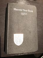 Vrijmetselarij: Masonic Year book 1950, Ophalen of Verzenden, Zo goed als nieuw