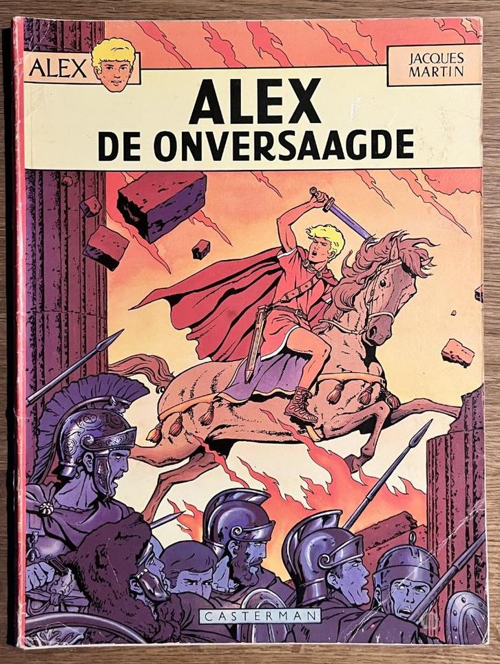 Alex - Alex de onversaagde - 1 (1977) Strip, Boeken, Stripverhalen, Gelezen, Eén stripboek