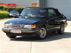 Saab 900 Turbo T16S AERO, 1990, Cabrio, Manueel, Opmaak, ..., Auto's, Saab, Beige, 4 cilinders, Cabriolet, Zwart