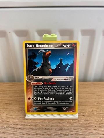 Dark Houndoom 37/109 - Pokemon Kaart beschikbaar voor biedingen
