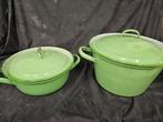 Emaille pot 
2 stuks, Antiek en Kunst, Ophalen of Verzenden