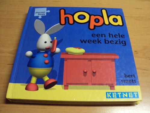 Puzzelboek Hopla. Een hele week bezig. Ketnet., Livres, Livres pour enfants | 4 ans et plus, Enlèvement ou Envoi
