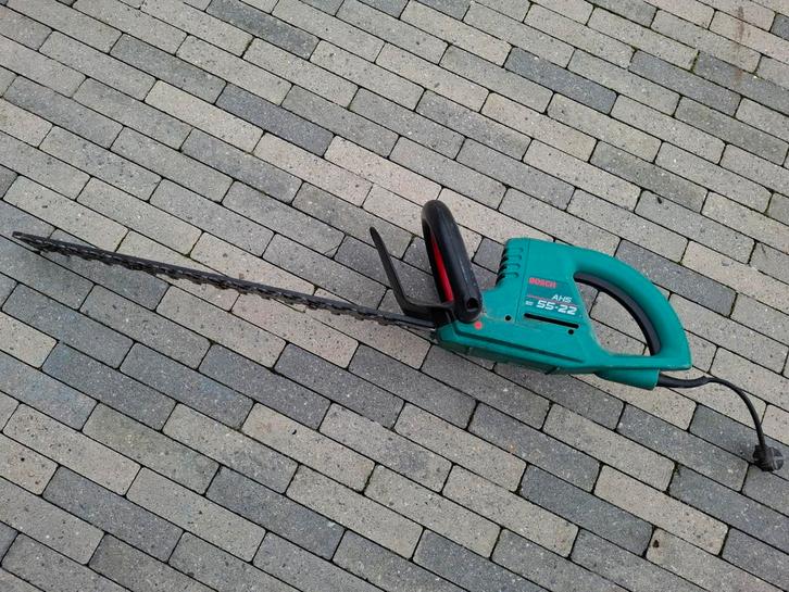 Te huur: Bosch elektrische heggenschaar — 20 €/dag, Tuin en Terras, Heggenscharen, Elektrisch, Ophalen