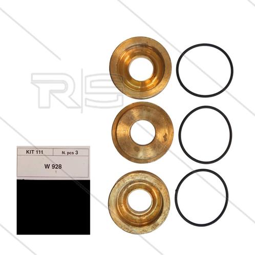 Messing Ring Set Met O-ringen 16mm Driedelig, Auto diversen, Overige Auto diversen, Verzenden